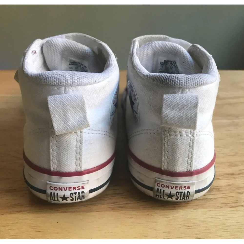Converse All-Star Chuck Taylor Mid-Tops Malden White Size: US Toddler 10 EUR 26